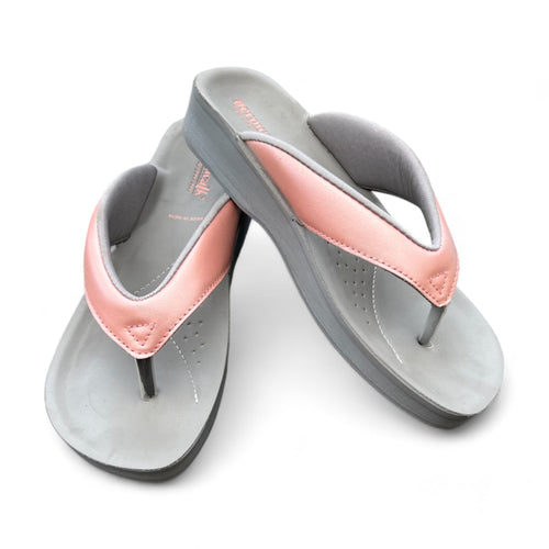 Aerowalk tåsplit sandal - Supersoft pink shine