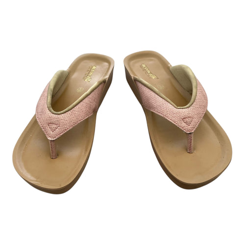 Aerowak tåsplit sandal - Supersoft dusty rose