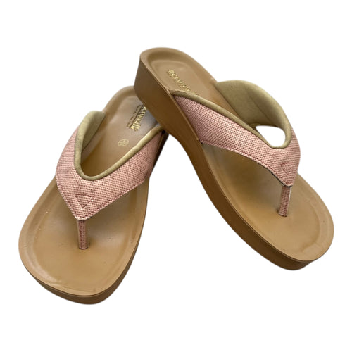 Aerowak tåsplit sandal - Supersoft dusty rose