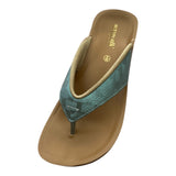 Aerowak tåsplit sandal - Supersoft grøn