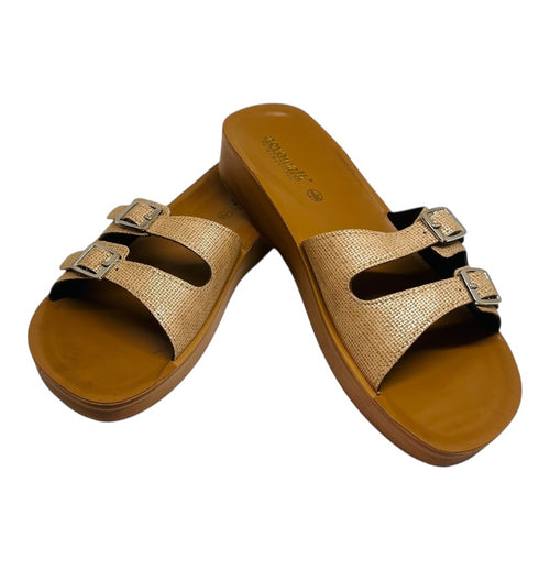 Aerowalk rem sandal - Supersoft champagne