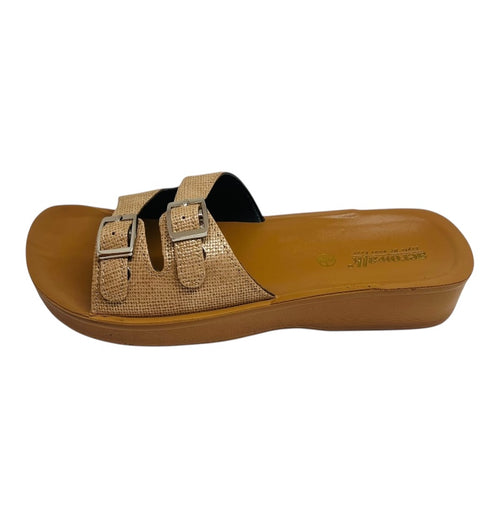 Aerowalk rem sandal - Supersoft champagne