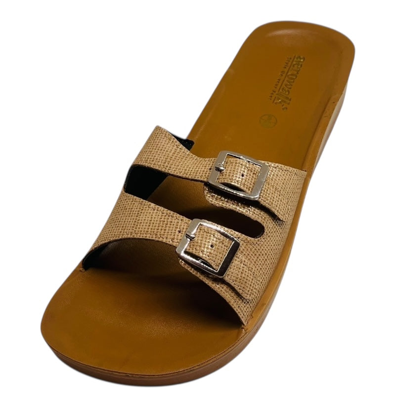 Aerowalk rem sandal - Supersoft champagne