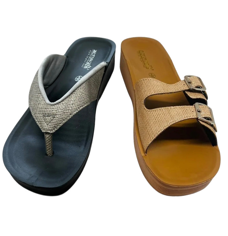 Snake tåsplit + Champagne rem sandal