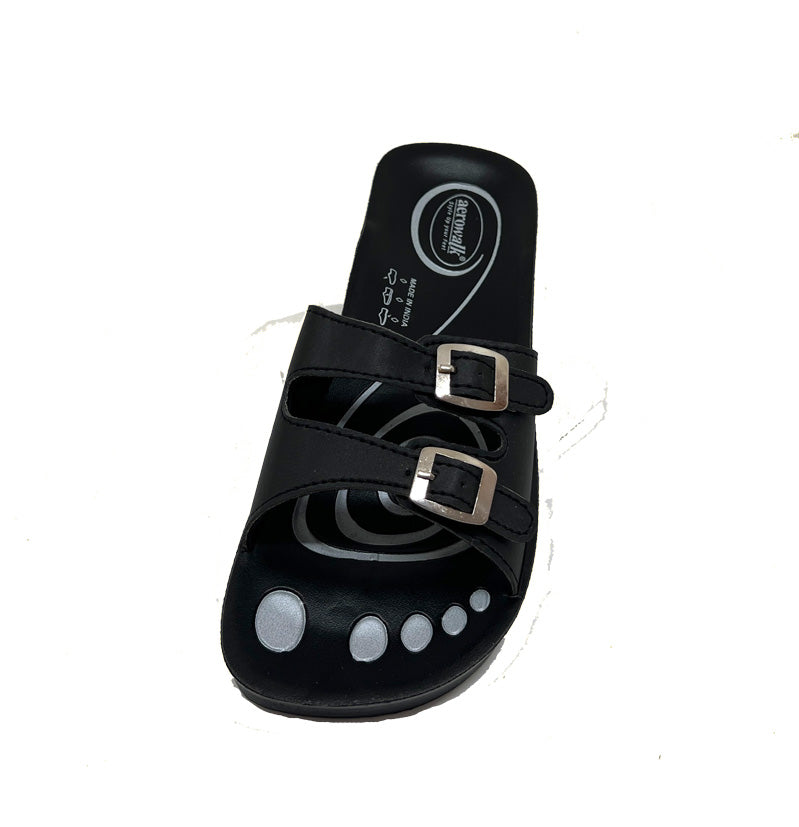 Aerowalk rem sandal - sort