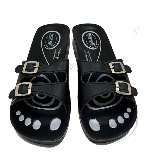 Aerowalk rem sandal - sort