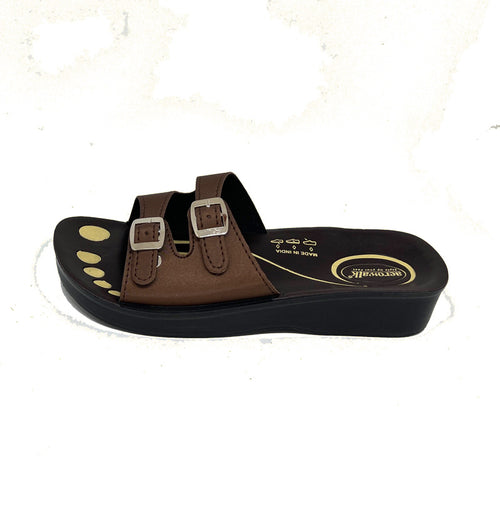 Aerowalk rem sandal - kobber
