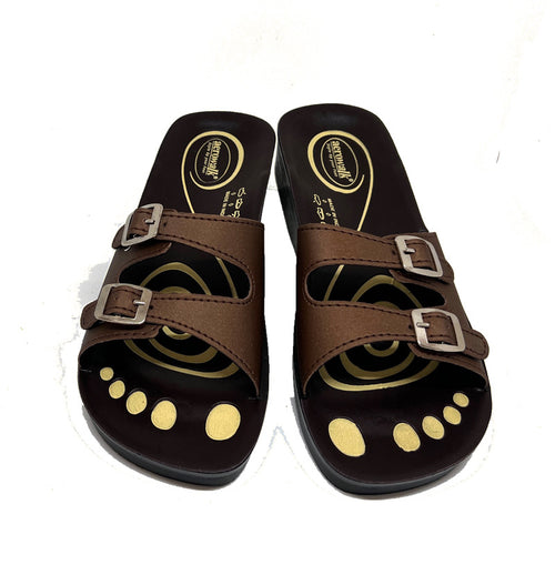 Aerowalk rem sandal - kobber